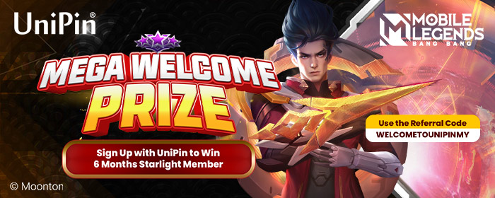 Mega Welcome Prize - Sign Up and Win 6 Months Starlight Member (MY)
